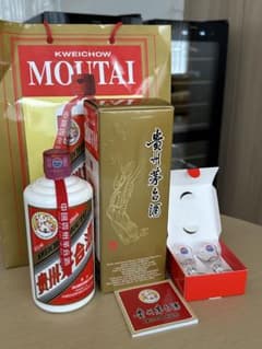 送料別貴州茅台酒 マオタイ酒 天女ラベル 2025 500ml 53% - メルカリ