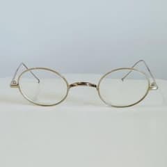 サンプラチナ】金子眼鏡 井戸多美男 T-416 鏡面ゴールド - メルカリ