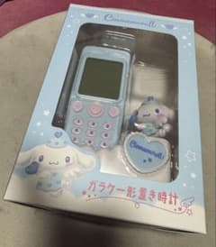 サンリオ シナモロール シナモン ガラケー型置き時計 - メルカリ