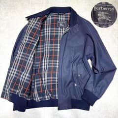 バーバリー スイングトップ ハリントンジャケット ノバチェック