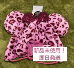 ミニー 豹柄 ヒョウ柄 ファンキャップ ディズニー jk - メルカリ