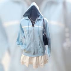 00s archive y2k zip hoodie マクブリング 平成ギャル - メルカリ