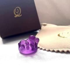 Q-pot メルトリング クリアパープル S - メルカリ