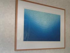 笠井正博 シルクスクリーン 額サイズ (縦)61.8cm × (横)86.3cm - メルカリ