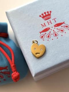 MHT マリーエレーヌドゥタイヤック ハートチャーム K22 ダイヤモンド