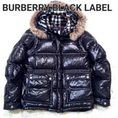 早い者勝ち‼️バーバリーブラックレーベル ダウンジャケット ブラック