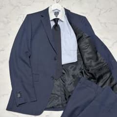 未使用級美品 セオリーtheory セットアップスーツ ネイビー サイズ42