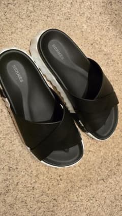 HERMES ブラック インフラ 42 - メルカリ