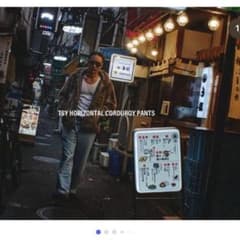 tatoo studio yamada コーデュロイ パンツ ライトブルー M - メルカリ