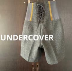 編み上げコルセットジョッパーズ風フェルト生地ハーフパンツ✨美品