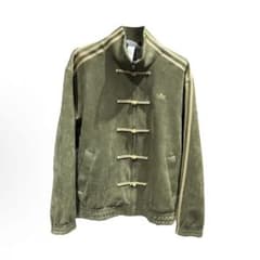 海外限定L Adidas チャイナトラックジャケット グリーン KT3847 - メルカリ