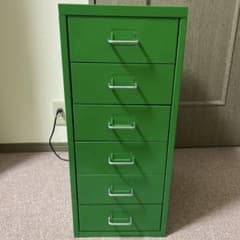 IKEA イケア HELMER ヘルメル 引き出しユニット グリーン 緑 - メルカリ