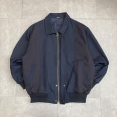 90sVintage ブルゾンジャケット 短丈 ネイビー アメカジ シティボーイ