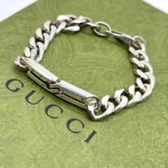 GUCCI ノット インフィニティ チェーンブレスレット 喜平 シルバー925