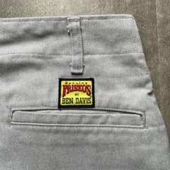 90s usa製 BEN DAVIS ベンデイビス フリスコ パンツ グレー - メルカリ