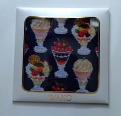 和光 フェイラーハンカチ「WAKO PARFAIT」 ネイビー 新品未使用 - メルカリ