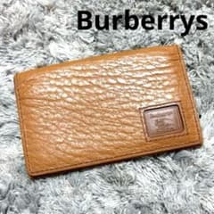 Burberrys バーバリー 名刺入れ カードケース レザー ブラウン - メルカリ