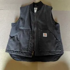 2026年最新】carhartt ダックベスト ブラックの人気アイテム - メルカリ