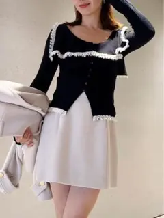 2026年最新】レースカラーニットプルオーバー snidelの人気アイテム