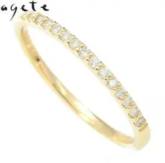 2026年最新】agete リング ハーフエタニティの人気アイテム - メルカリ