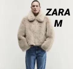 2026年最新】ZARA ダブルフェイス フェイクファージャケットの人気