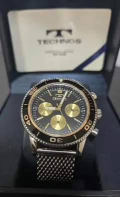 2026年最新】technos クロノ グラフの人気アイテム - メルカリ