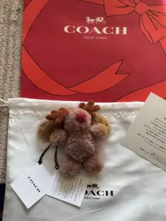 レア】COACH ぬいぐるみ犬① - COACH（コーチ） ぬいぐるみ ぺ
