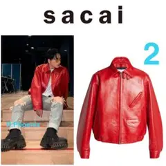 2026年最新】sacai シングルライダースの人気アイテム - メルカリ