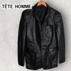 2026年最新】TETE HOMME 割引オプション：通常商品 レザージャケット