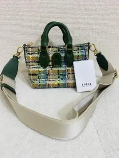 2026年最新】フルラ_ツイード_2wayショルダーバッグの人気アイテム