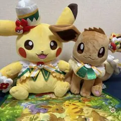 ポケパークカントー 限定 エイパム ぬいぐるみ 5種コンプリートセット
