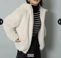 2026年最新】アルページュ ファーフードブルゾンの人気アイテム - メルカリ