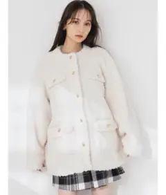 2026年最新】dazzlin ボアフレンチブルゾンの人気アイテム - メルカリ