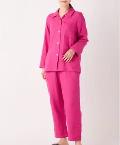 マシュマロガーゼパイピングレディスパジャマ Lサイズ - メルカリ