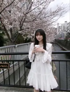 2026年最新】SNIDELスナイデルコットンライクラッフルカラーチュニック