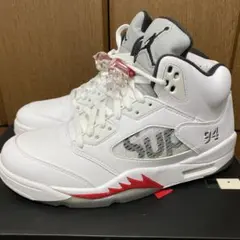 2026年最新】supreme air jordan 5 retroの人気アイテム - メルカリ
