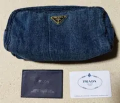 2026年最新】prada ポーチ デニムの人気アイテム - メルカリ