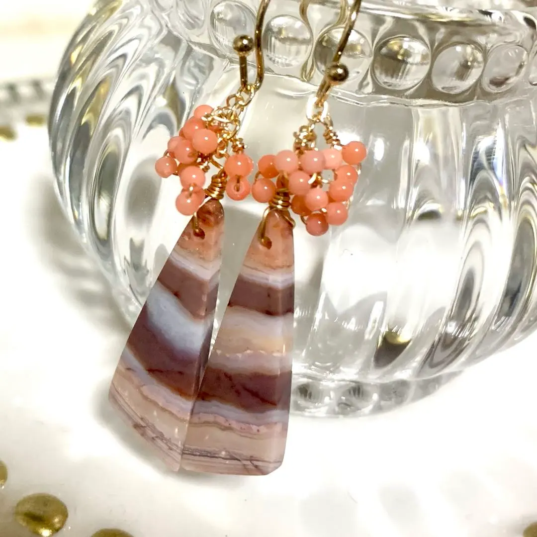 2026年最新】レースアゲートピアスの人気アイテム - メルカリ