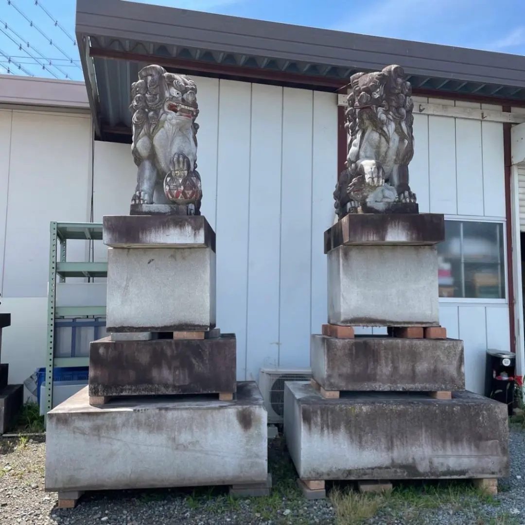 2026年最新】狛犬 石像の人気アイテム - メルカリ