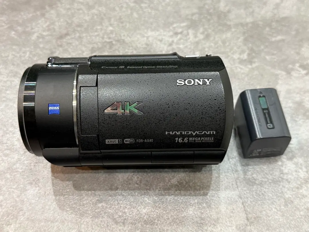 2026年最新】sony 4k ビデオカメラ fdr－ax40の人気アイテム - メルカリ