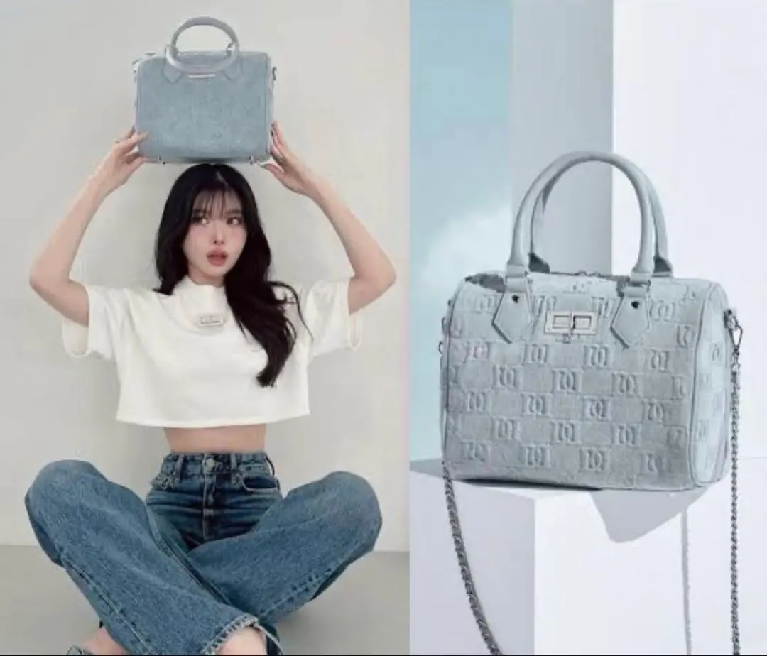 2026年最新】ダーリッチ ノベルティ エンボスロゴデニムボストンバッグ