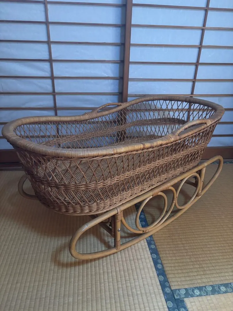2026年最新】籐 ベビーベッドの人気アイテム - メルカリ