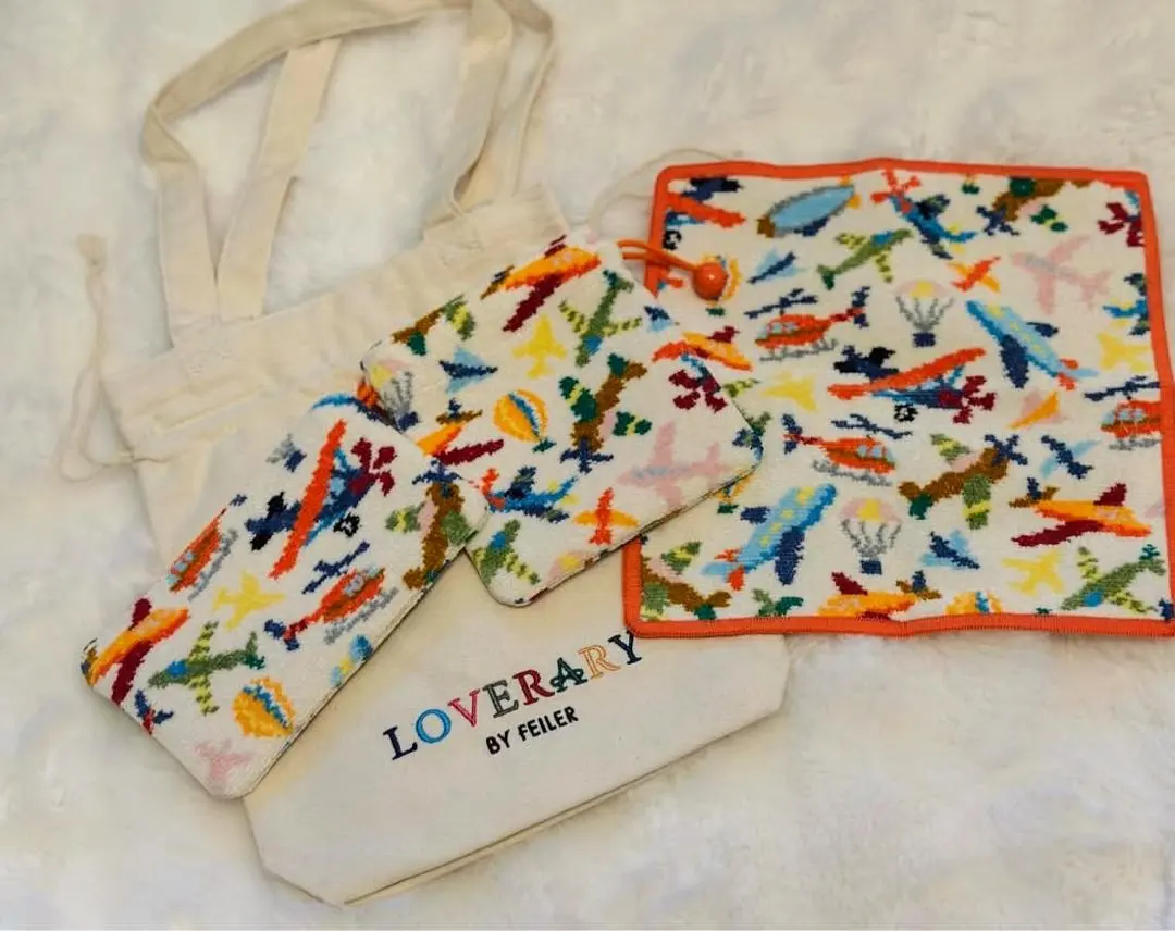 2色セット モネ展 2024 睡蓮のとき フェイラー ハンカチ グリーン