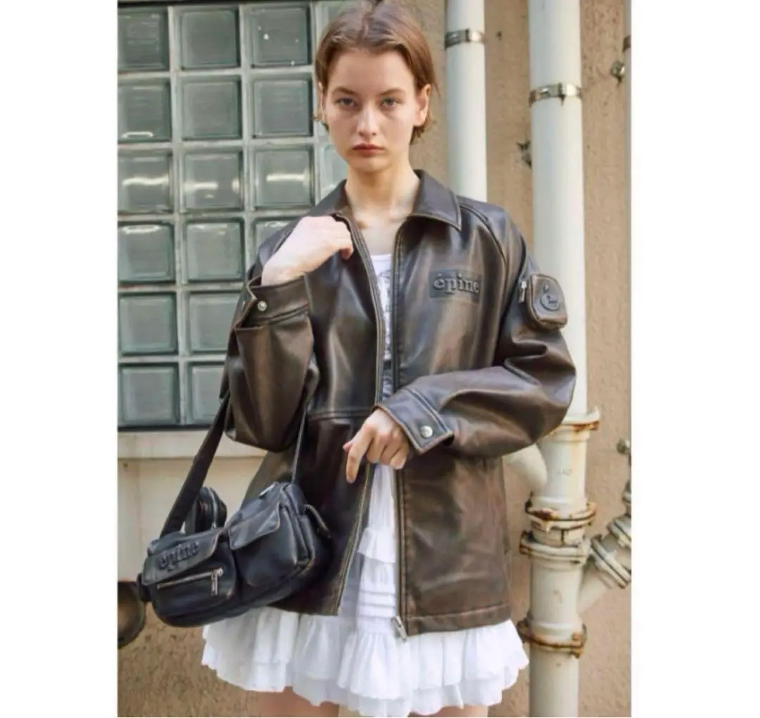 2026年最新】epine レザージャケット・ライダースの人気アイテム