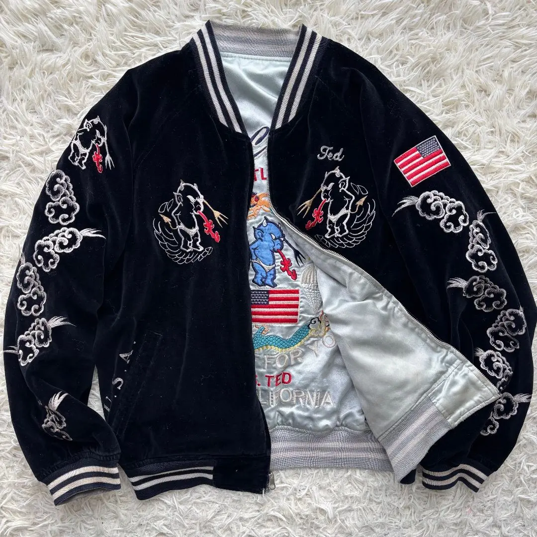 2026年最新】テッドマン スカジャン ベロアの人気アイテム - メルカリ