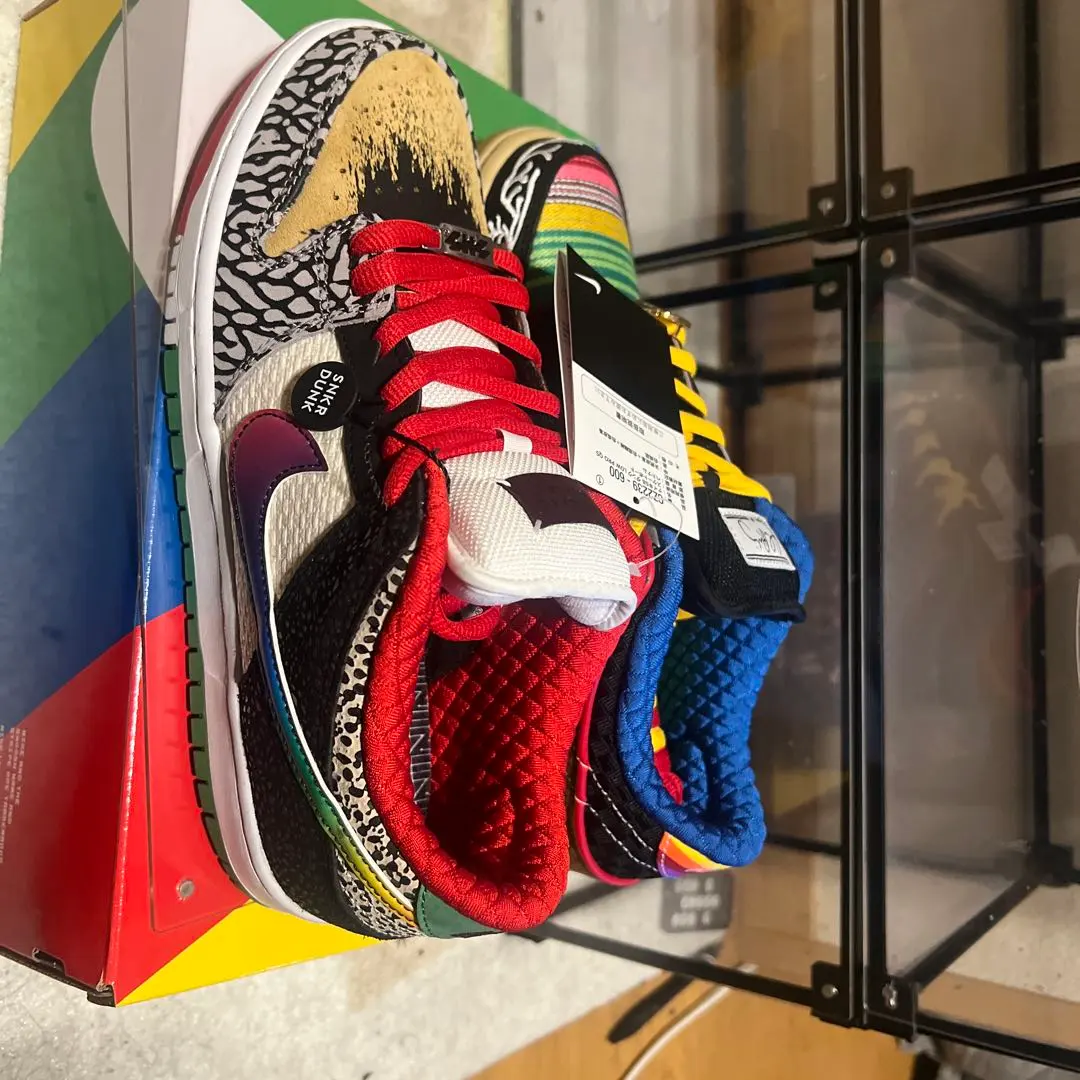 2026年最新】nike sb dunk low what the p-rodの人気アイテム - メルカリ