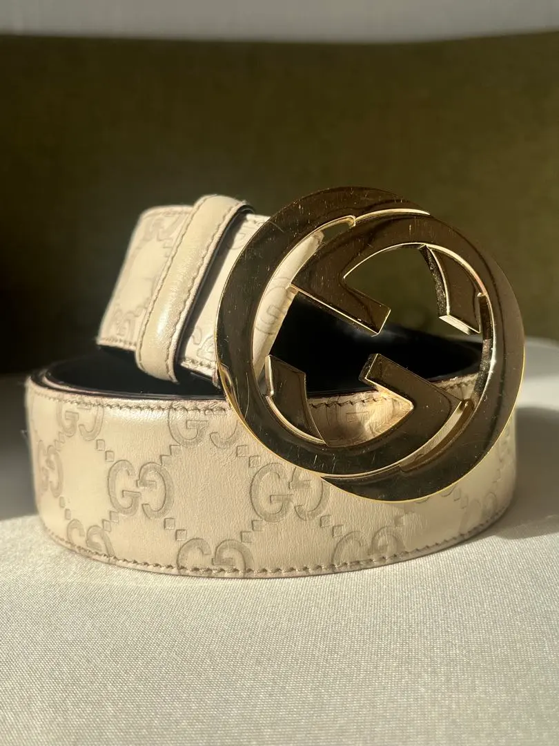 2026年最新】GUCCI インターロッキングG ディテール付き ベルトの人気