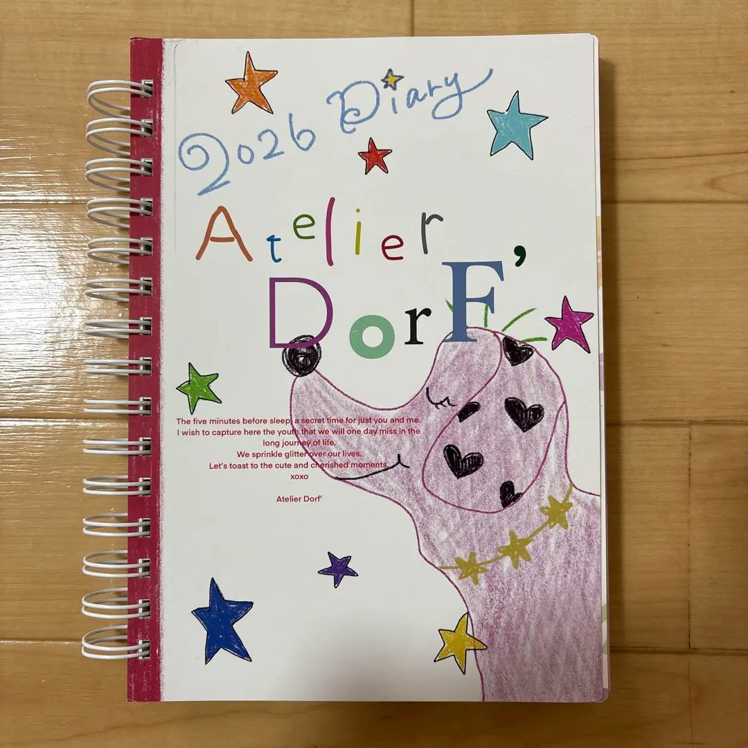 2026年最新】ATELIER dorf' 2025年スケジュール帳の人気アイテム