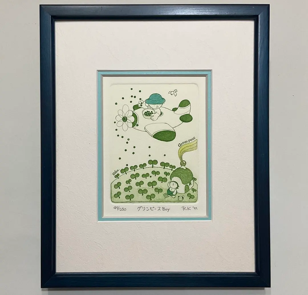 Y【保管品】上砂理佳デルジベットのランタン絵画・版画・インテリア