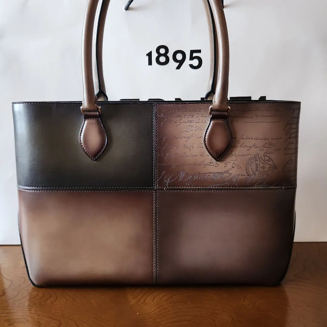 2026年最新】Berluti カラー：ブラウン系 トートバッグの人気アイテム